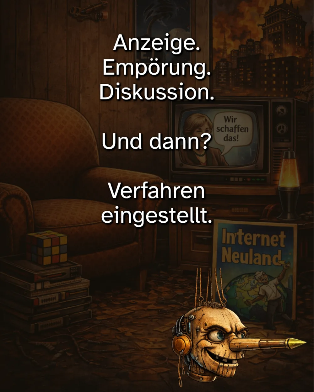 Instagram-Bild: Anzeige, Empörung, Diskussion und Einstellung des Verfahrens